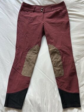 RJ Classics Breeches size 28 Regular burgundy